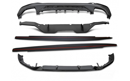 Накладки на бампера BMW G30 2016-2020