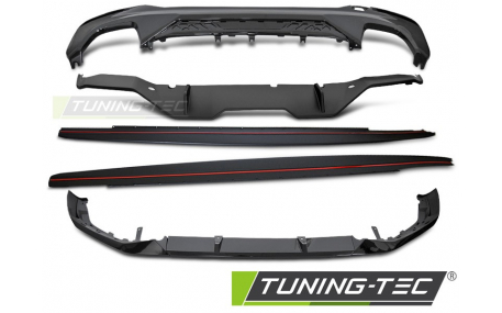 Накладки на бампера BMW G30 2016-2020