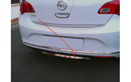 Хром накладки Opel Astra J