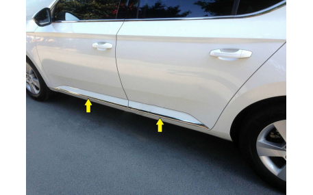 Хром накладки Skoda Superb