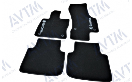 Коврики в салон Skoda Superb  