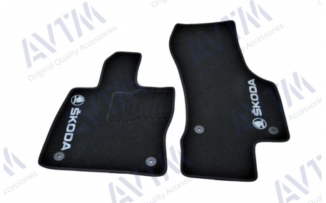 Коврики в салон Skoda Superb  