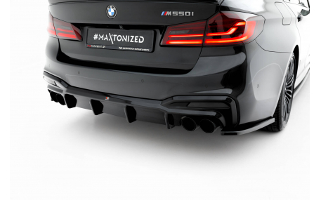 Накладка задняя BMW 5 G30 2016-2020