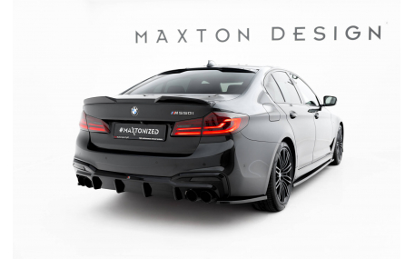 Накладка задняя BMW 5 G30 2016-2020