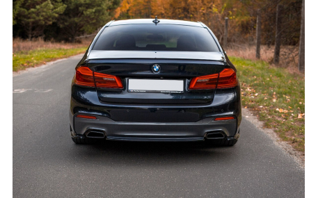 Накладка задняя BMW 5 G30 2016-2020