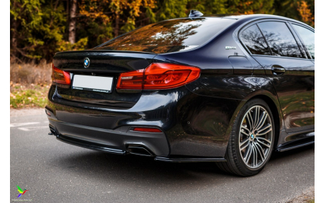 Накладка задняя BMW 5 G30 2016-2020