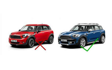 Брызговики Mini Countryman