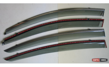 Дефлекторы окон Mazda 6