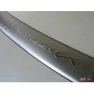 Накладка на задний бампер Mitsubishi Lancer X