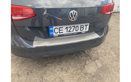 Накладка на задний бампер Volkswagen Passat B8