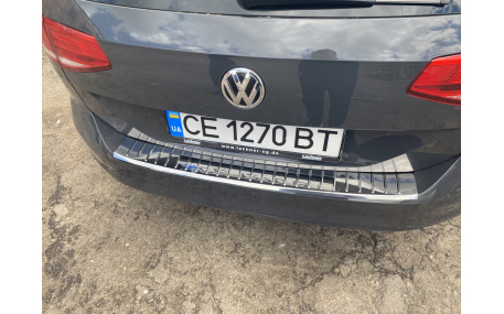 Накладка на задний бампер Volkswagen Passat B8