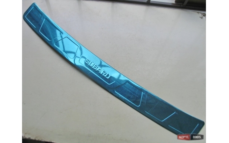 Накладка на задний бампер Subaru XV
