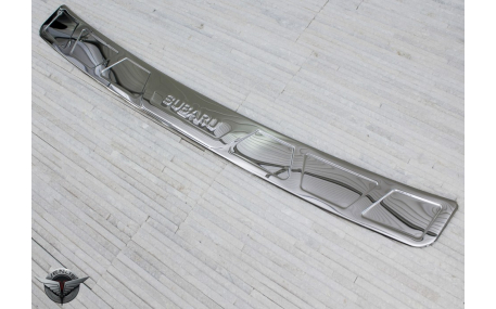Накладка на задний бампер Subaru XV
