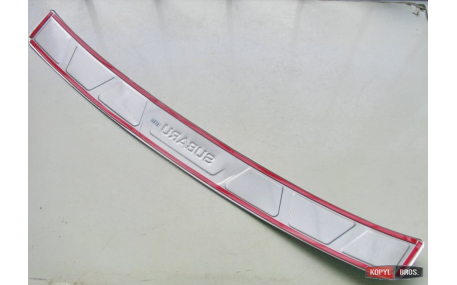 Накладка на задний бампер Subaru XV