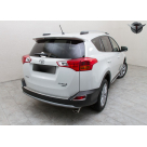 Накладка на задний бампер Toyota RAV4 2012-2015