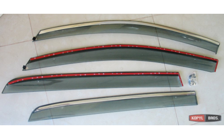 Дефлекторы окон Volkswagen Golf 6