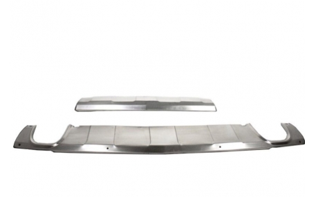 Накладки на бампера Mercedes GLK-class X204 2012-2015