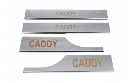 Накладки на пороги Volkswagen Caddy