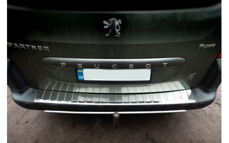 Накладка на задний бампер Citroen Berlingo