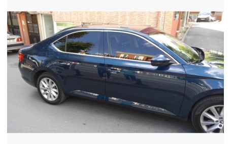 Хром накладки Skoda Superb