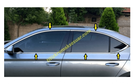 Хром накладки Skoda Superb