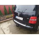 Накладка на задний бампер Volkswagen Touran
