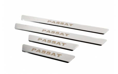 Накладки на пороги Volkswagen Passat