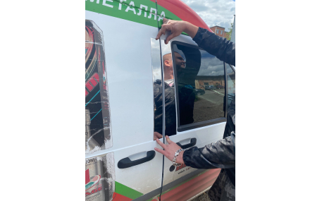 Хром накладки Ford Connect