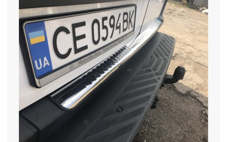 Накладка на задний бампер Volkswagen Crafter