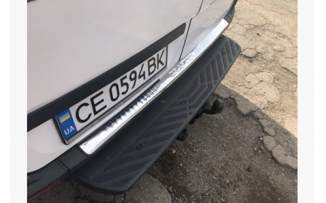 Накладка на задний бампер Volkswagen Crafter