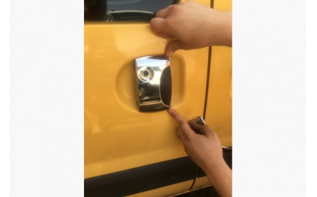 Хром накладки Renault Kangoo