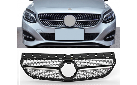 Решетка радиатора Mercedes B-class W246 2015-2018