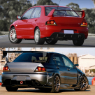 Фонари задние Mitsubishi Lancer EVO9