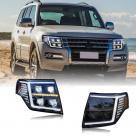 Фары передние Mitsubishi Pajero 4