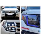 Фары передние Mitsubishi Pajero 4