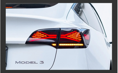 Фонари задние Tesla Model 3