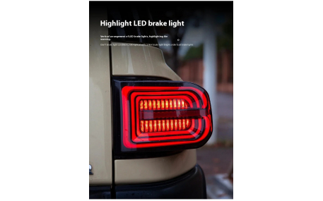 Фонари задние Toyota FJ Cruiser