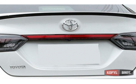 Диодная вставка между фонарями Toyota Camry V70