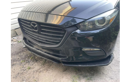 Универсальная накладка переднего бампера