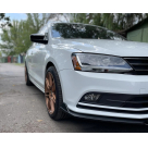 Универсальная накладка переднего бампера