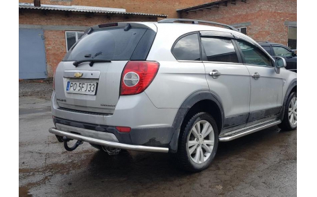 Защита задняя Chevrolet Captiva