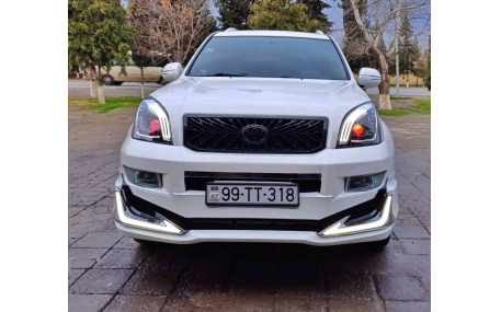 Накладки на бампера Toyota Land Cruiser Prado 120