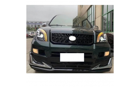 Накладки на бампера Toyota Land Cruiser Prado 120