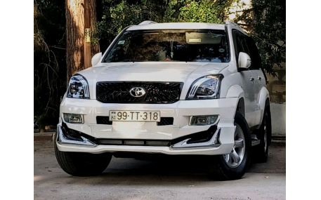 Накладки на бампера Toyota Land Cruiser Prado 120