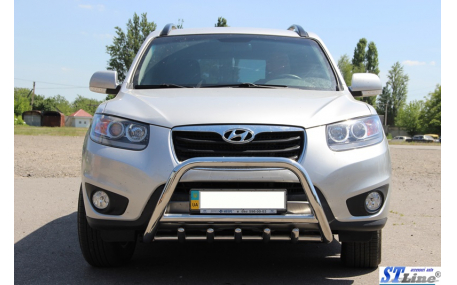 Защита передняя Hyundai Santa Fe