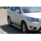 Подножки Hyundai Santa Fe