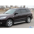 Подножки Hyundai Santa Fe