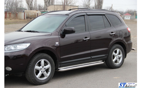 Подножки Hyundai Santa Fe