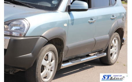 Подножки Hyundai Tucson