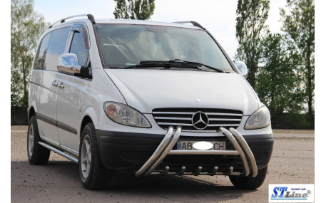 Защита передняя Mercedes Vito W639
